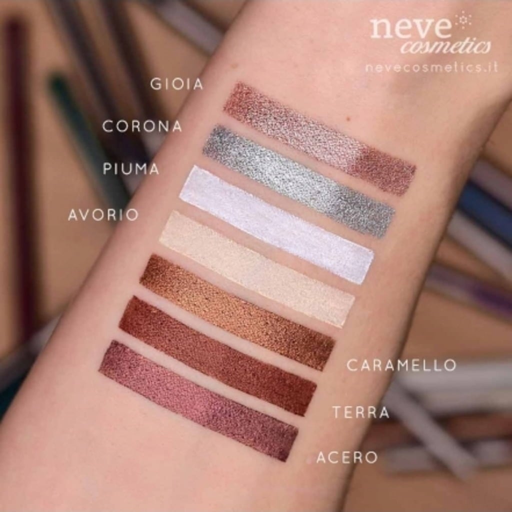 Pastel eye pencil Shades of color from white to grey