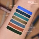 Pastel eye pencil Shades of color blue and green