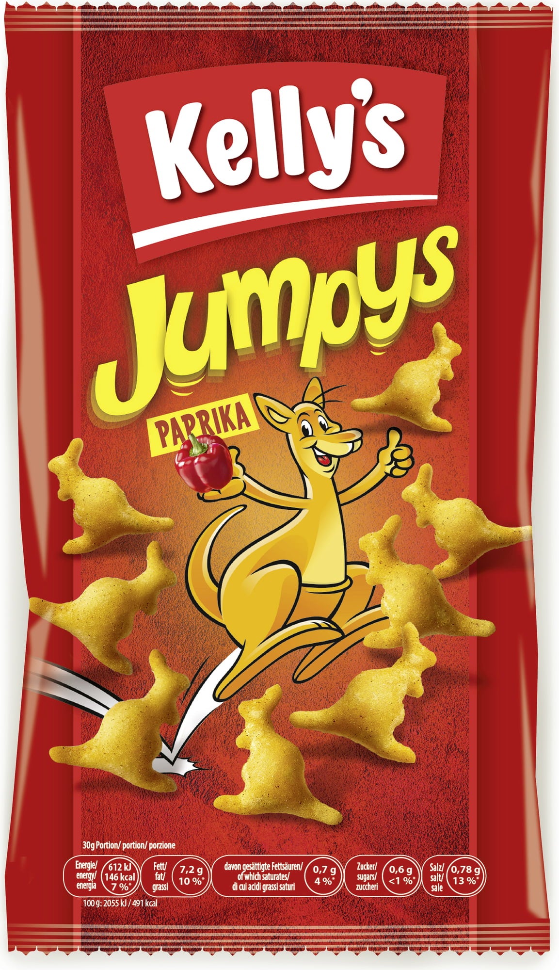 Kelly´s JUMPYS Paprika - 75 g