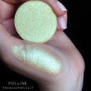 Single Eyeshadow Shades of color from yellow to orange to green - Polline