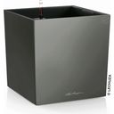 Lechuza Pflanzgefäß CUBE Premium 50 - Anthrazit Metallic