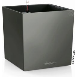 Lechuza Pflanzgefäß CUBE Premium 50 - Anthrazit Metallic