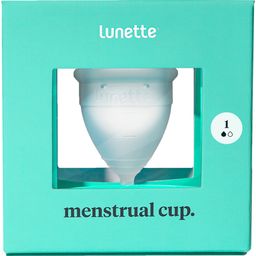 menstrual cup. Menstruationstasse Größe 1