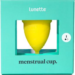 menstrual cup. Menstruationstasse Größe 1