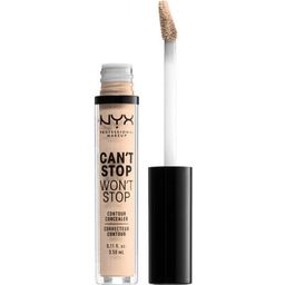 NYX Professional Make-up Can't Stop Won't Stop Contour Concealer - 4 - Light Ivory