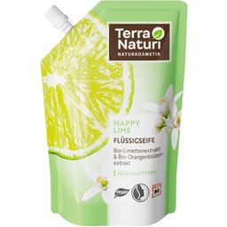 Terra Naturi Flüssigseife Happy Lime Nachfüllpack
