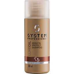 System Professional LuxeOil Keratin Protect Shampoo (L1) - 50 ml
