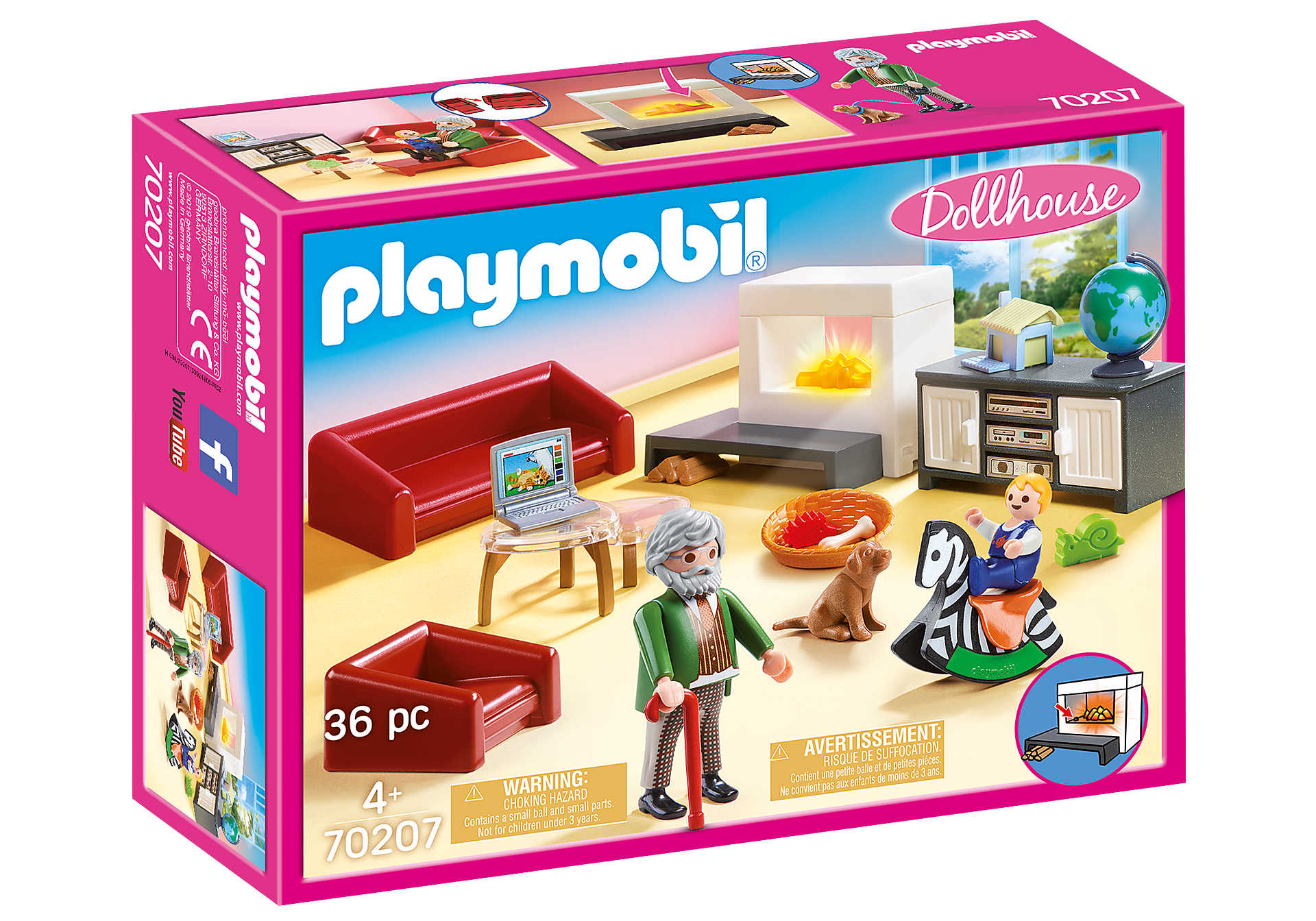 70207 - Dollhouse - Gemütliches Wohnzimmer - 1 Stk
