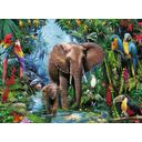 Puzzle - Dschungelelefanten, 150 XXL Teile - 1 Stk