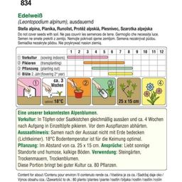 AUSTROSAAT Edelweiß - 1 Pkg