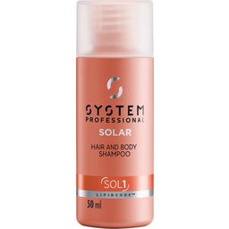 System Professional Solar Hair & Body Shampoo (SOL1) - 50 ml