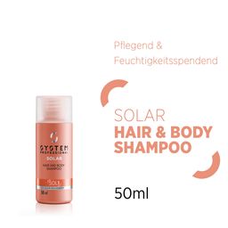 System Professional Solar Hair & Body Shampoo (SOL1) - 50 ml
