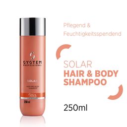 System Professional Solar Hair & Body Shampoo (SOL1) - 250 ml