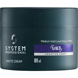 System Professional Man Matte Cream (M63) - 80 ml