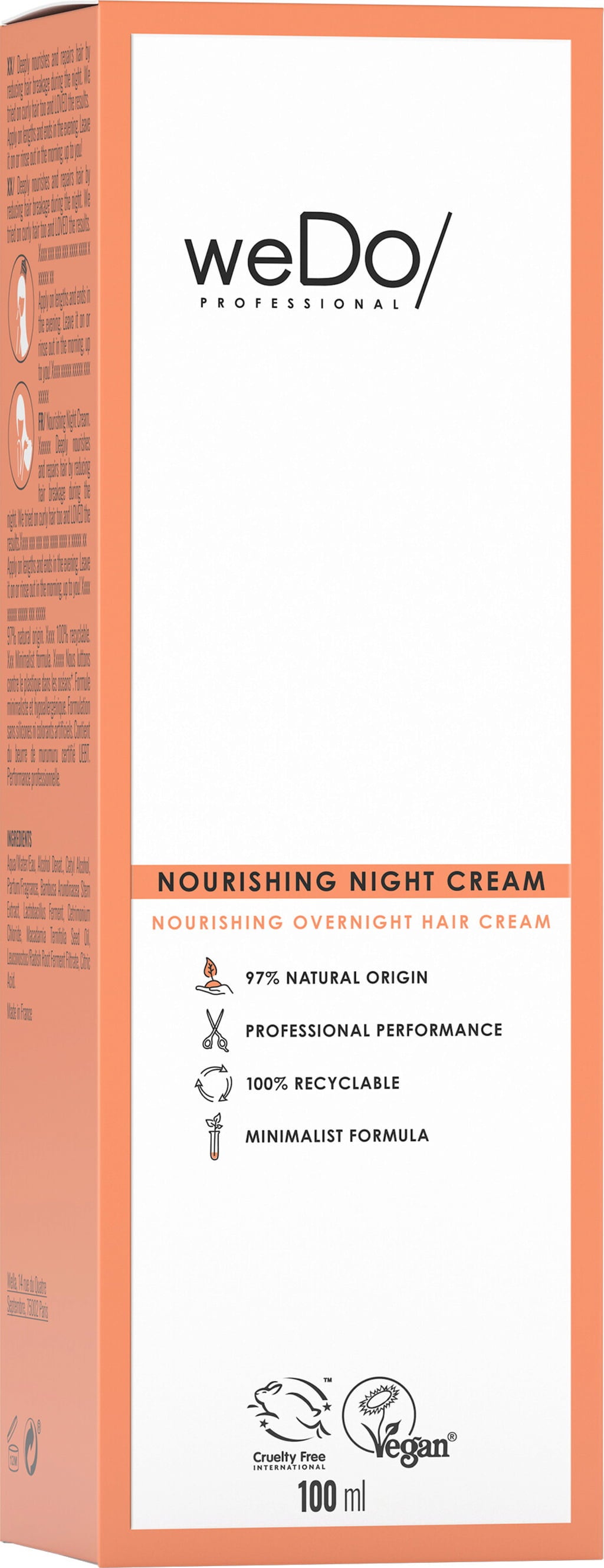 weDo/ Professional Nourishing Night Cream - 100 ml