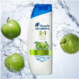 Head & Shoulders Haarshampoo 2in1 apple fresh - 250 ml