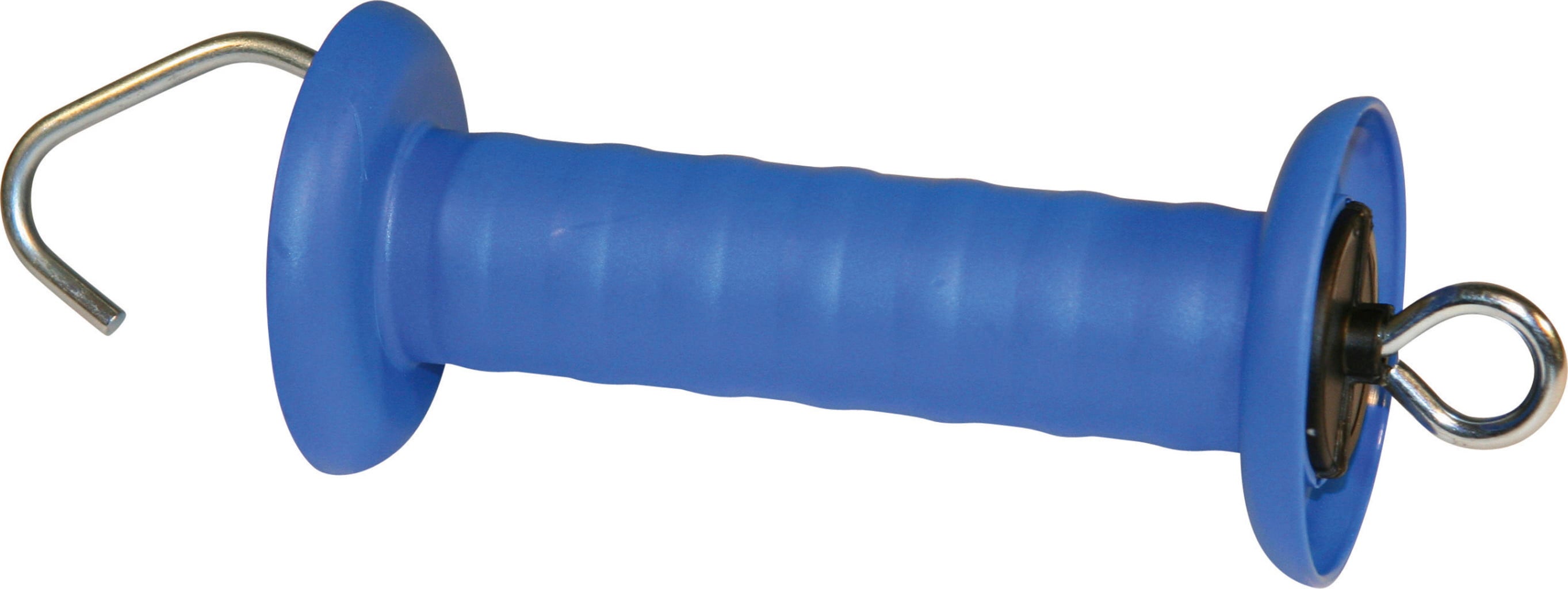 Kerbl Torgriff mit Haken, blau - 1 Stk