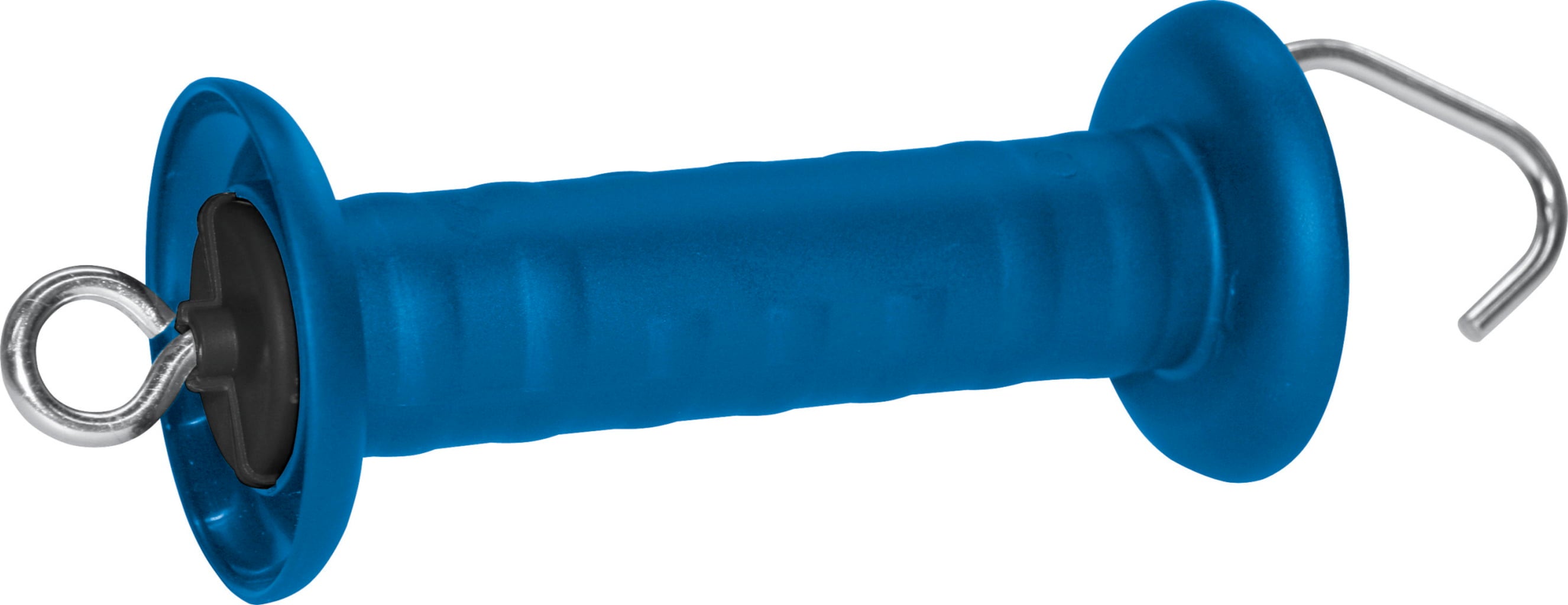 Kerbl Torgriff mit Haken, blau - 1 Stk