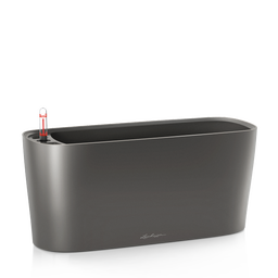 Lechuza Pflanzgefäß DELTA 20 - Anthrazit metallic