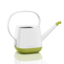 Gießkanne YULA, Weiß/Grün Seidenmatt