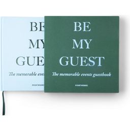 Printworks Gästebuch - Be My Guest - grün/blau