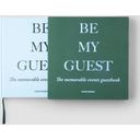 Printworks Gästebuch - Be My Guest - grün/blau