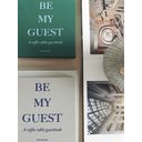 Printworks Gästebuch - Be My Guest - grün/blau