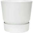 elho greenville Topf rund 47 cm - weiss