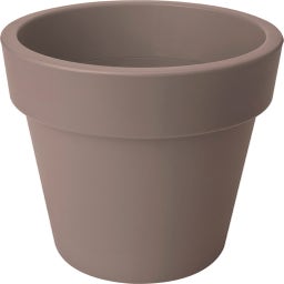 elho green basics top planter 30 cm - taupe