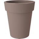 elho green basics top planter hoch 35 cm - taupe