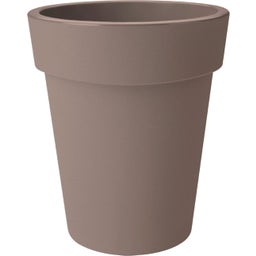 elho green basics top planter hoch 35 cm - taupe