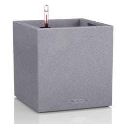 Lechuza Pflanzgefäß CANTO Stone low 30 - Steingrau