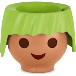 Lechuza OJO Pflanzgefäß im PLAYMOBIL-Look - apple green