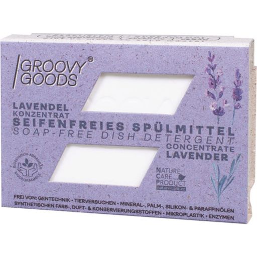 Groovy Goods Seifenfreies Festes Spülmittel - Lavendel