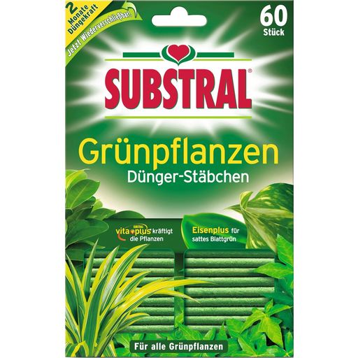 Substral Grünpflanzen Dünger-Stäbchen - 60 Stück