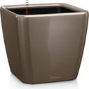 Pflanzgefäß  QUADRO Premium LS 21, Taupe hochglanz