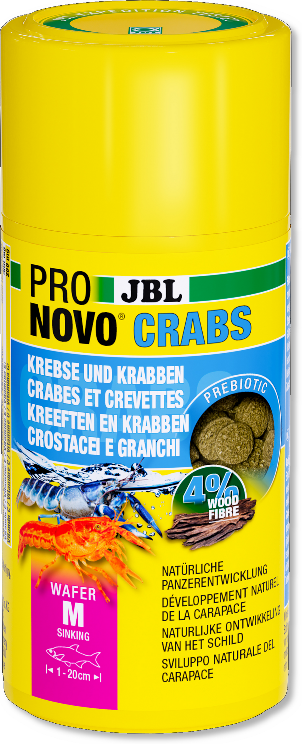 JBL PRONOVO CRABS WAFER M - 100ml