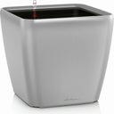 Lechuza Pflanzgefäß  QUADRO Premium LS 28 - Silber metallic