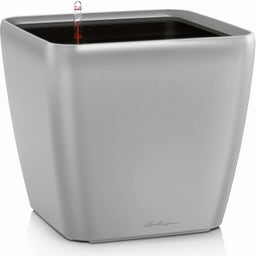 Lechuza Pflanzgefäß  QUADRO Premium LS 28 - Silber metallic