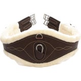 Kentucky Horsewear Lammfellgurt "Anatomic" braun