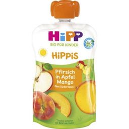 Bio Quetschbeutel HiPPiS - Pfirsich in Apfel Mango