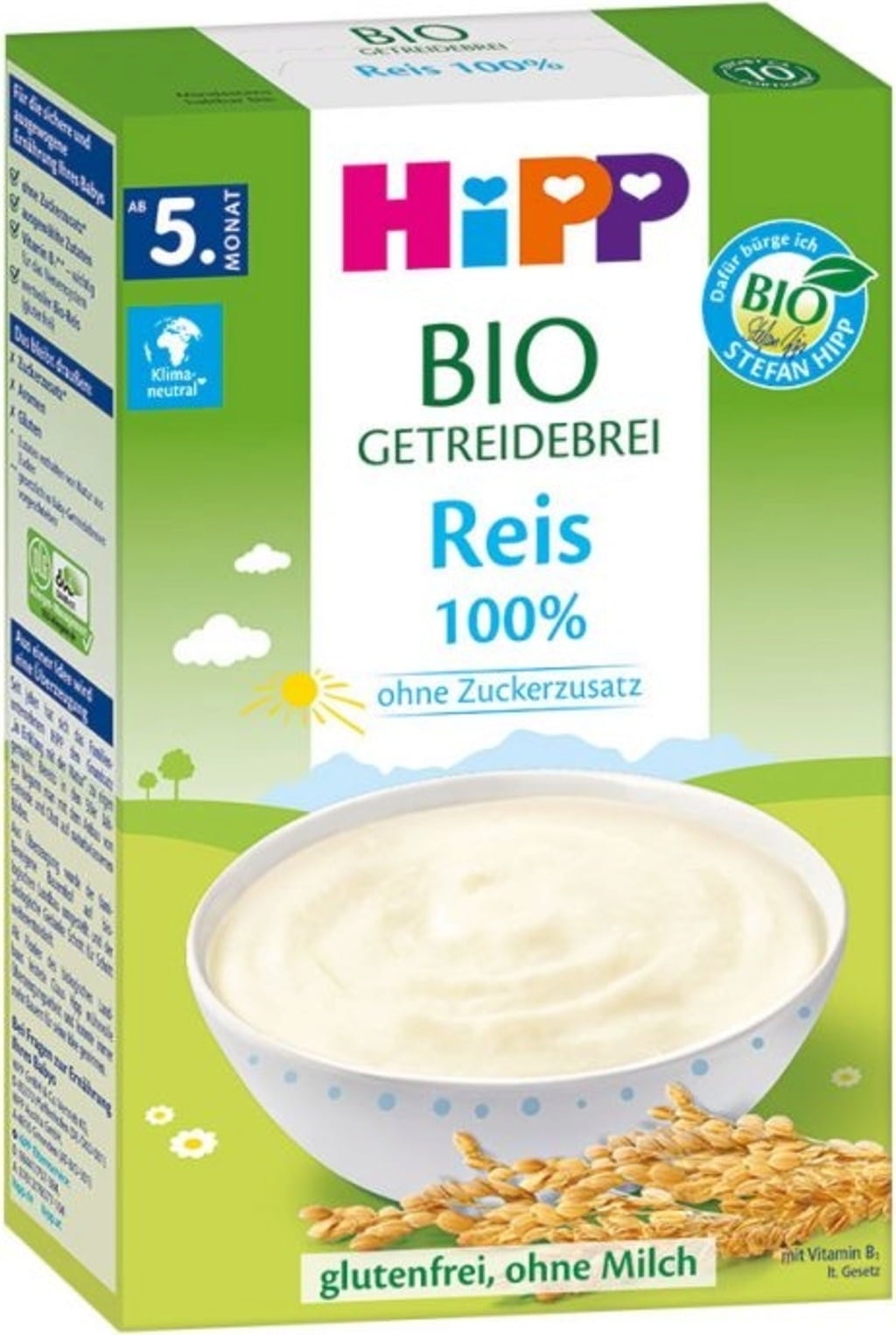 HiPP Bio Beikost Getreidebrei Reis