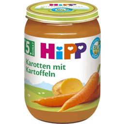 HiPP Bio Babygläschen Karotten mit Kartoffeln - 190 g