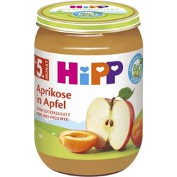 HiPP Bio Babygläschen Fruchtbrei - Aprikose in Apfel