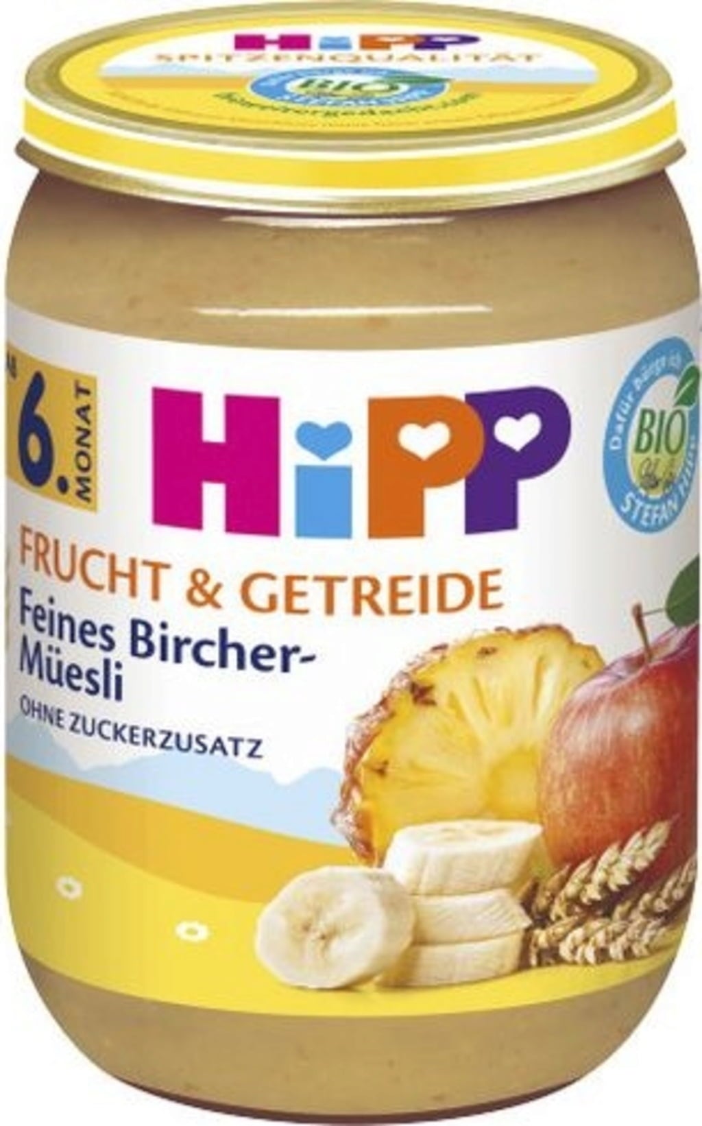 Bio Babygläschen Brei Feines Bircher-Müsli, 190 g
