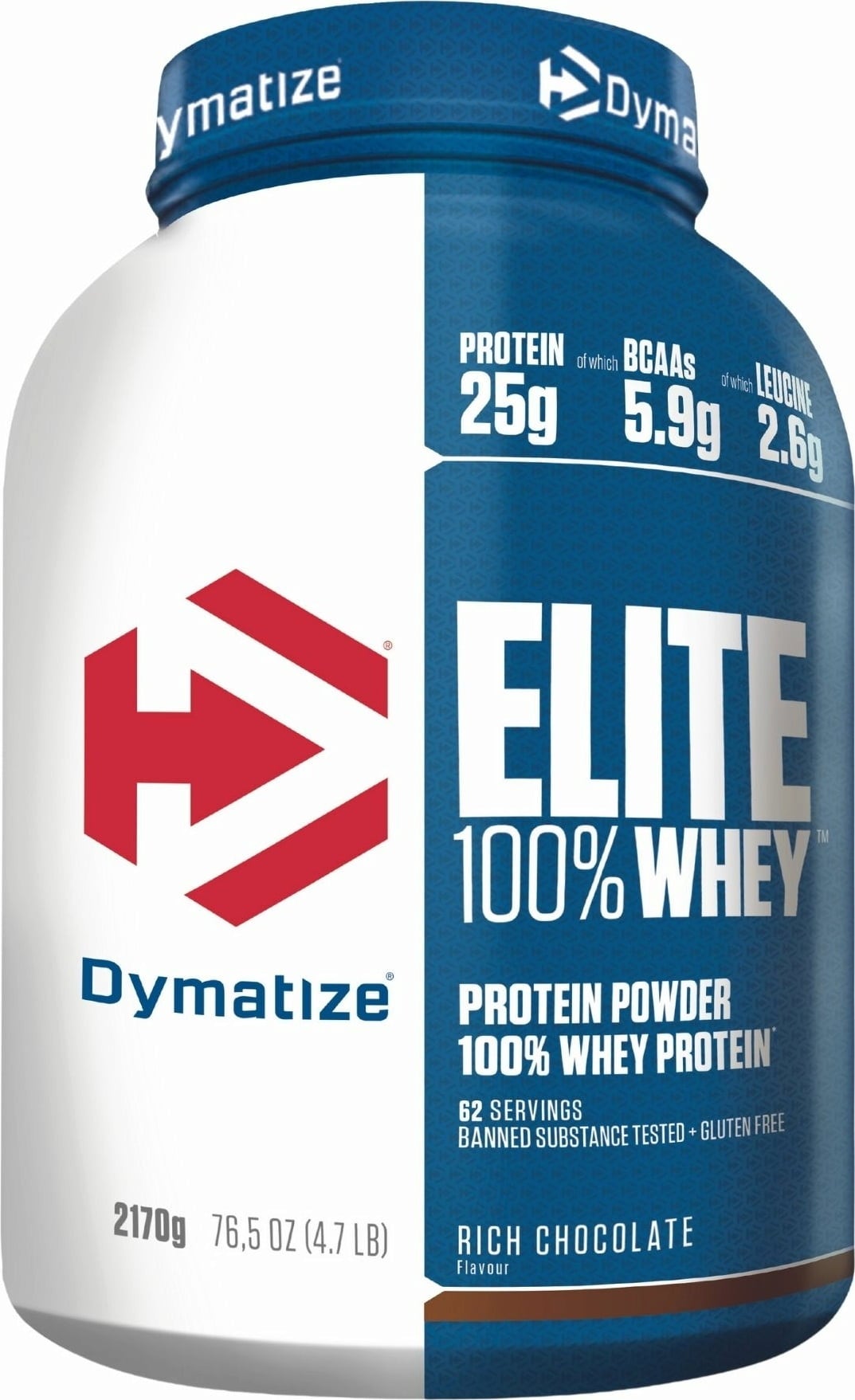 Dymatize Elite 100 % Whey Protein Powder, 2170 g
