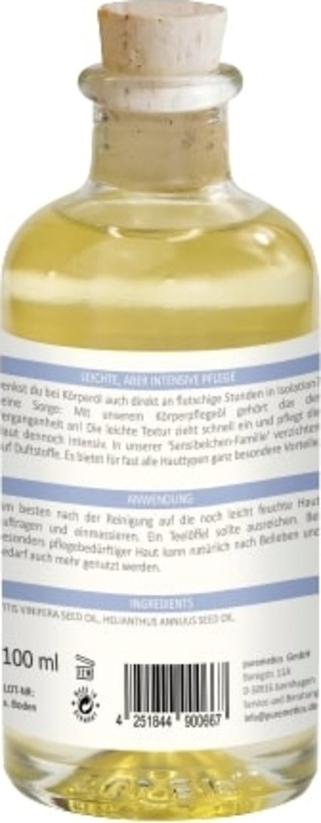 puremetics Körperpflegeöl Sensibelchen - 90 ml