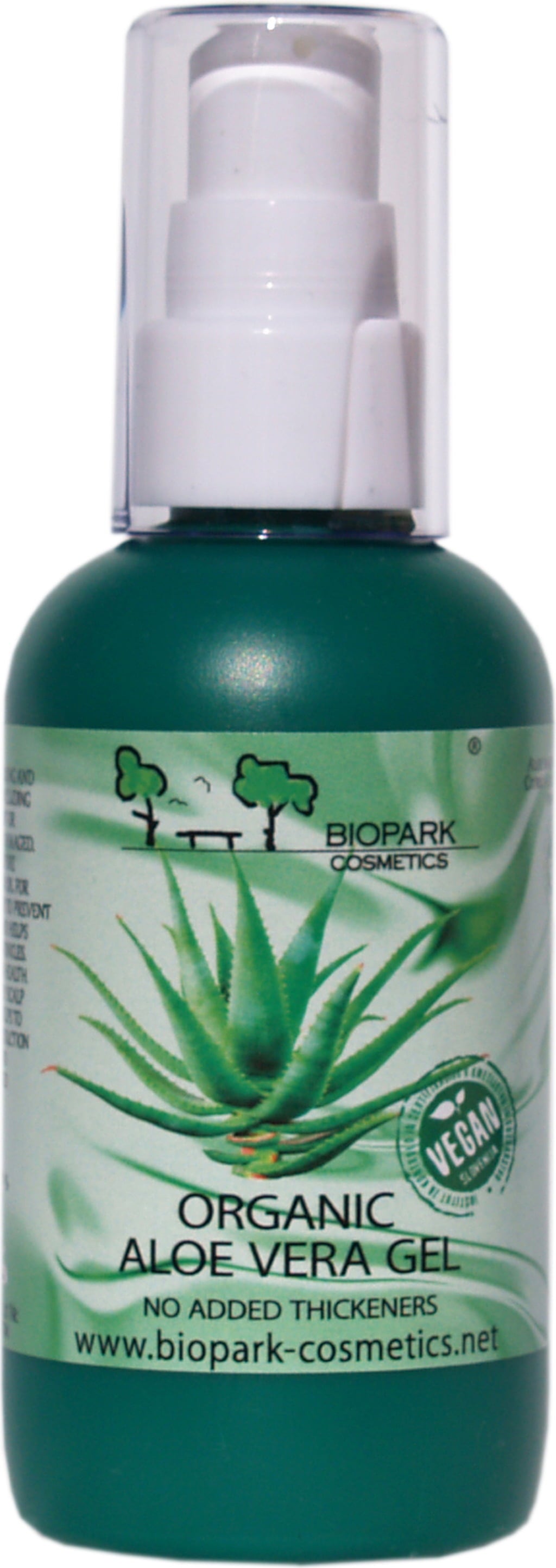 Organic Aloe Vera Gel, 100 ml