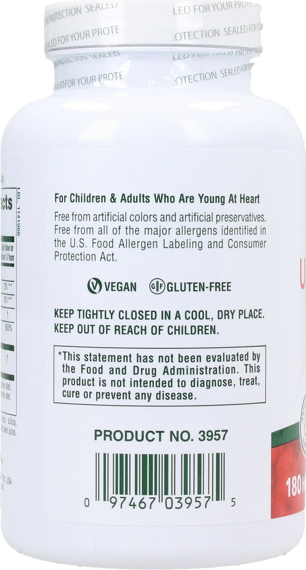 Ultra Chewable Cranberry with Vitamin C, Kautabletten - 180 Kautabletten