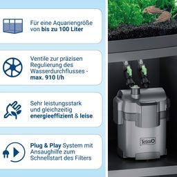 Tetra EX Plus Außenfilter - EX 500 Plus